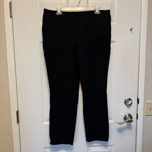 Hilary Radley Elegant Black Pants